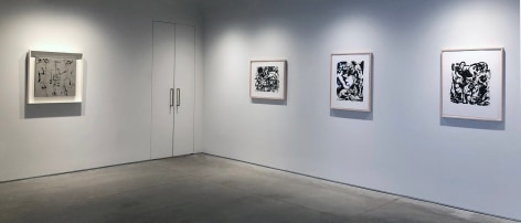 From Right to Left:, Untitled, CR1094 (after painting Number 19, CR333), 1951