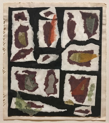 Untitled (no. 264), c. 1948-54, collage, 7 5/16 x 6 3/8 in.