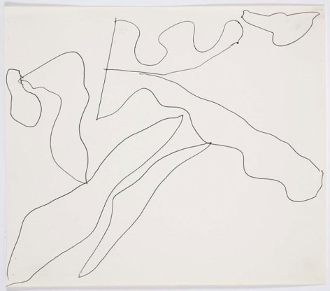 Untitled, c. 1968, ink on paper, 8 x 9 in.