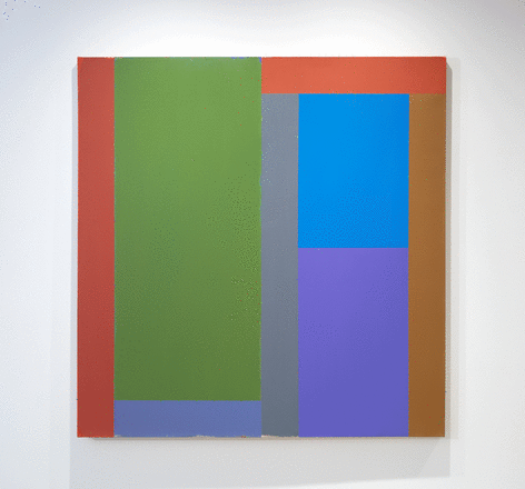 Close Tone, 1984, acrylic on canvas, 62 x 59 7/8 in.