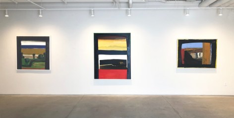 Window to the Sea, 2018, oil on linen, 44 x 44 in.,&nbsp;