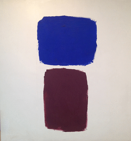 Untitled, 1962, oil on canvas, 69 x 64 in.