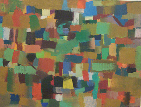 Untitled, 1954, oil on canvas, 24 3/4 x 32 5/8 in.