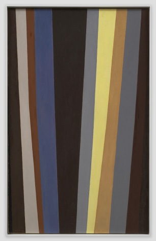 Magnitude of Frequncies, 1960, oil on canvas, 31 3/4 x 20 1/4 in.