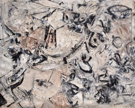 Untitled, 1952, oil on canvas, 42 x 53 in.