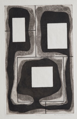 Dactyl, 1952, softground etching and aquatint with gouging on paper, 15 &frac34; x 9 &frac34; in. (image size), 16 &frac14; x 10 in. (sheet size), Edition 4/25, editioned l.l., titled l.c., signed l.r.