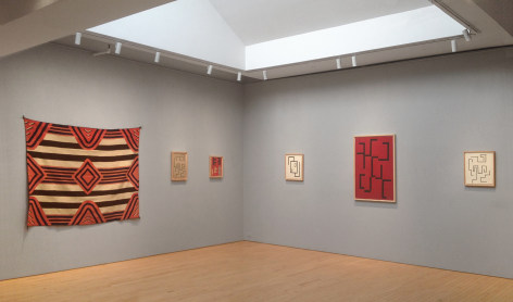 From Right to Left:, Untitled, &nbsp;1943, Ink on paper, 17 x 13 &frac12; in.