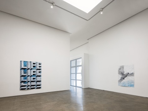 Installation view of Gabriel Vormstein: LIFE at PKM. Courtesy of PKM Gallery.&nbsp;