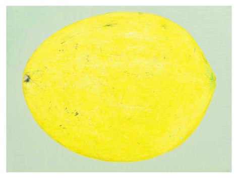 Kim Jiwon, 레몬 lemon, 2021. Oil on linen, 97 x 130 cm. Courtesy of the artist &amp;amp; PKM Gallery.