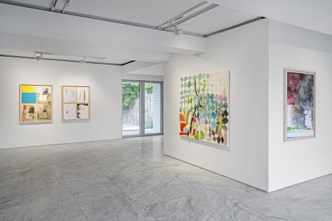 &nbsp;Installation view of &quot;Bek Hyunjin&nbsp;Beyond Words&quot; at PKM&amp;amp;PKM+. Courtesy of PKM Gallery.