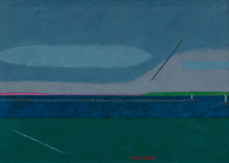 Yoo Youngkuk, Work, 1981., Oil on canvas, 65.5 x 91 cm.