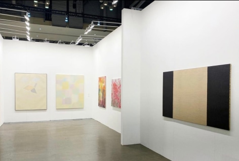 Installation view of PKM Gallery Booth(B-23) in ART BUSAN 2022., Courtesy of PKM Gallery.
