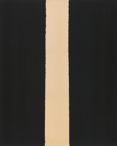 Yun Hyong-keun. Burnt Umber &amp;amp; Ultramarine, 1999. Oil on cotton, 162 x 130.5 cm. Courtesy PKM Gallery.