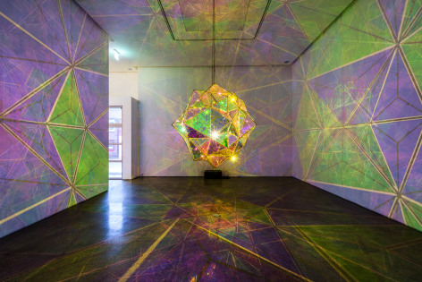 Installation view of&nbsp;Olafur Eliasson: Models for coexistence&nbsp;at PKM &amp;amp; PKM+., Courtesy of PKM Gallery.