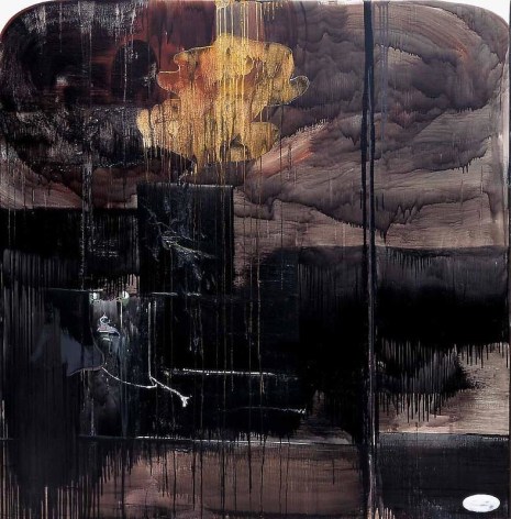 Hyunjhin Baik. Subtitle-N, 2007.&nbsp;Oil on canvas, 195 x 195 cm.&nbsp;Courtesy of the artist &amp;amp; PKM Gallery.