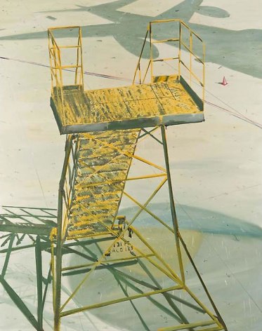 Jiwon Kim. Landing, 2007. Oil on linen, 182 x 227 cm.&nbsp;Courtesy of the artist &amp;amp; PKM Gallery.