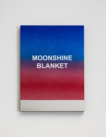 Wonwoo Lee, MOONSHINE BLANKET (Edition of 10 + 1AP), &nbsp;2023. Stainless steel super mirror, steel, paint, silkscreen, 54 x 40 cm. Courtesy of the artist &amp;amp; PKM Gallery.