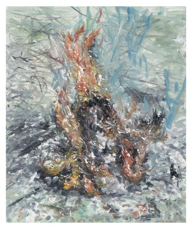 Kim Jiwon, 모든 형태 있는 것은 사라진다 everything with a form vanishes,&nbsp;2021., Oil on linen, 73 x 61 cm. Courtesy of the artist &amp;amp; PKM Gallery.