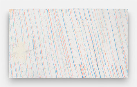 Bek Hyunjin, Unpatternable pattern 19, 2024., Oil, ink on paper, 87 x 150 cm.