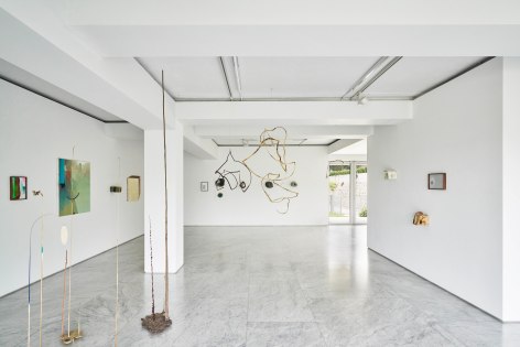 Installation view of Echoes from the Cabinet at PKM+. Courtesy of PKM Gallery.