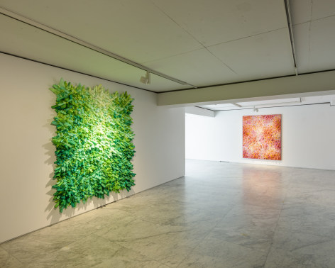 Installation view of&nbsp;Kwang Young Chun: WORKS 1975-2018 at PKM &amp;amp; PKM+., Courtesy of PKM Gallery.