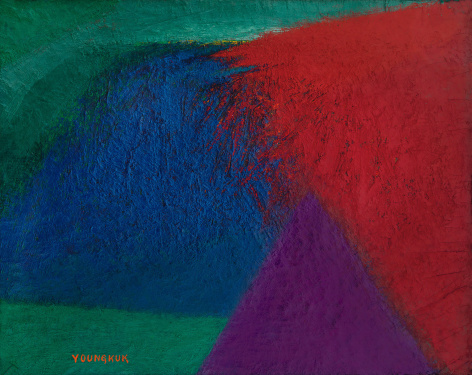 Yoo Youngkuk, Work, 1965., Oil on canvas, 40.5 x 50.7 cm.