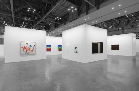 Installation view of PKM Gallery booth (BEXCO 1st Exhibition hall, A-28) in ART BUSAN 2024.