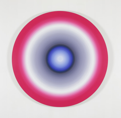 Yan Lei.&nbsp;Color wheel-K1, 2019.&nbsp;Acrylic on canvas, diameter 180 cm. Courtesy of the artist &amp;amp; PKM Gallery.&nbsp;
