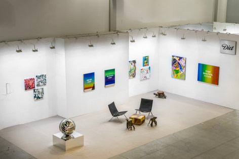 Installation view of PKM Gallery booth (Layer 41) in DEFINE SEOUL 2023., Courtesy of PKM Gallery.