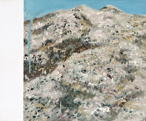 Kim Jiwon,&nbsp;Dry Landscape, 2007. Oil on linen, 38 x 45.5 cm.&nbsp;Courtesy of the artist &amp;amp; PKM Gallery.