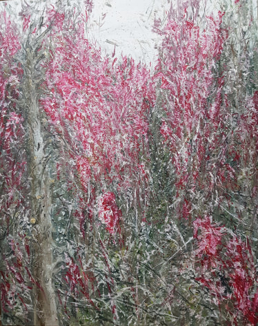 Kim Jiwon, Mandrami, 2018., Oil on linen,&nbsp;228 x 182 cm.