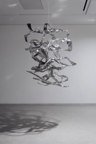 Lee Bul. Untitled, 2008. Welded laser-cut stainless steel, 96 x 108 x 118 cm. Courtesy of the artist and PKM Gallery.