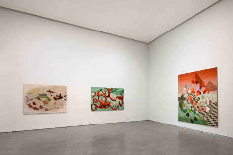Installation view of Toby Ziegler: Broken images at PKM., Courtesy of PKM Gallery.