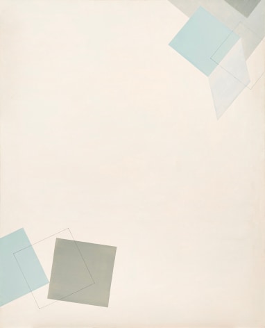 Suh Seung-Won, Simultaneity 80-112,&nbsp;1980.&nbsp;Oil on canvas,&nbsp;162 x 130 cm., Courtesy of the artist &amp;amp; PKM Gallery.