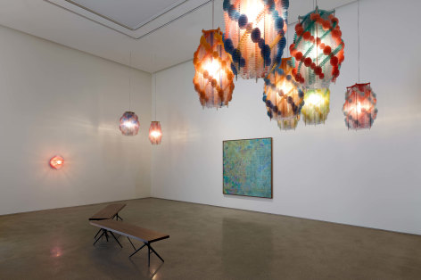 Installation view of Jorge Pardo at PKM., Courtesy of PKM Gallery.