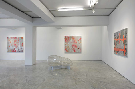 Installation view of&nbsp;Toby Ziegler: Flesh in the age of reason&nbsp;at PKM+., Courtesy of PKM Gallery.