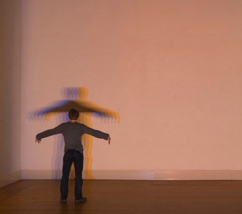 Olafur Eliasson. Your uncertain shadow(growing), 2010.&nbsp;Halogen lamps, glass, aluminium, transformers, variable. Courtesy of the&nbsp;artist &amp;amp; PKM Trinity Gallery. &copy; 2012 Olafur Eliasson.