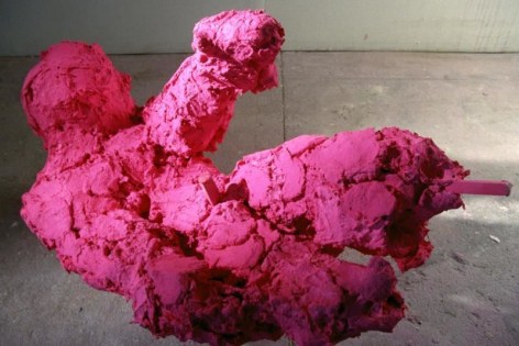 Cody Choi. Untitled, 1996-97.&nbsp;Toilet paper, pepto-bismol and wood, 61 x 99 x 48 cm.&nbsp;Courtesy of the artist &amp;amp; PKM Gallery.