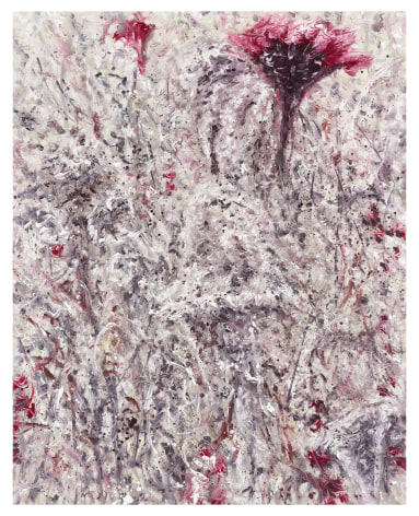 Kim Jiwon. 맨드라미 Mendrami, 2018.&nbsp;Oil on linen, 91 x 73 cm. Courtesy of the artist &amp;amp; PKM Gallery.