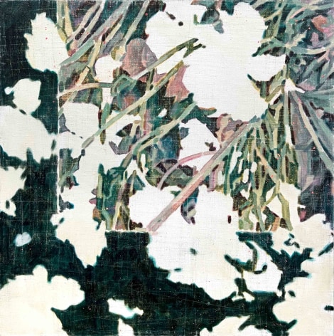 Song Su Min,&nbsp;Blooming Pattern,&nbsp;2023.&nbsp;Acrylic on canvas,&nbsp;45.5 x 45.5 cm., Courtesy of the artist &amp;amp; PKM Gallery.