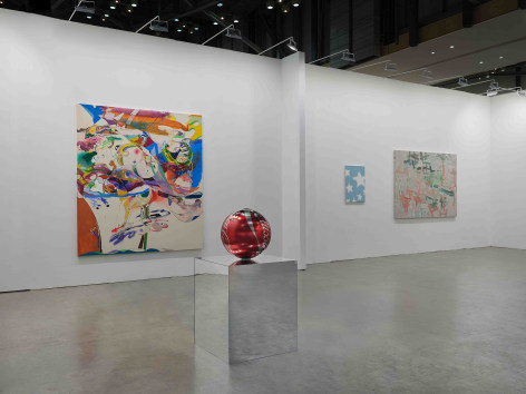 Installation view of PKM Gallery booth (no. B-23) in ART BUSAN 2023., Courtesy of PKM Gallery.