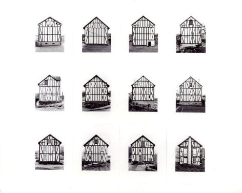 Bernd &amp;amp; Hilla Becher. Framework Houses (Ed. 100), 1993. 194 x 208 cm.&nbsp;Courtesy of the artist &amp;amp; PKM Gallery.
