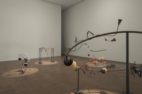 Installation view of Amateur Composer at PKM &amp;amp; PKM+., Courtesy of PKM Gallery.