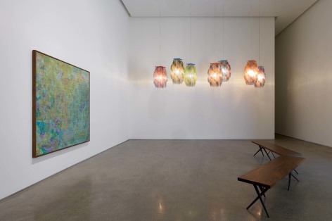 Installation view of Jorge Pardo at PKM., Courtesy of PKM Gallery.