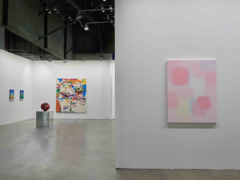 Installation view of PKM Gallery booth (no. B-23) in ART BUSAN 2023., Courtesy of PKM Gallery.