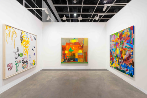 Installation view of PKM Gallery stand (no.1B03) in Art Basel Hong Kong 2023.