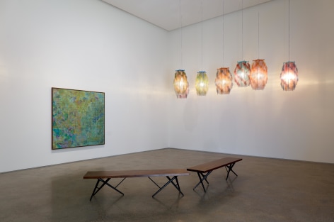 Installation view of Jorge Pardo at PKM., Courtesy of PKM Gallery.