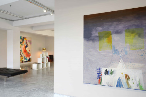 Installation view of Time in Space: The Life Style at PKM+. Courtesy of PKM Gallery.