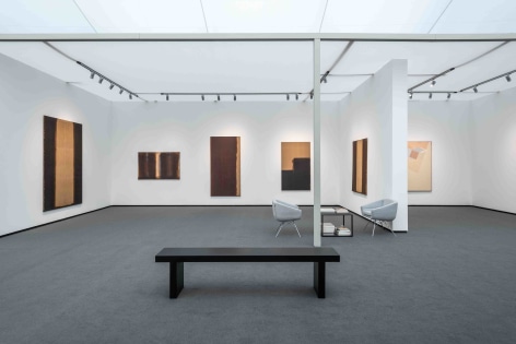 Installation view of PKM Gallery Booth (C 06) in FRIEZE MASTERS 2021., Courtesy of PKM Gallery.