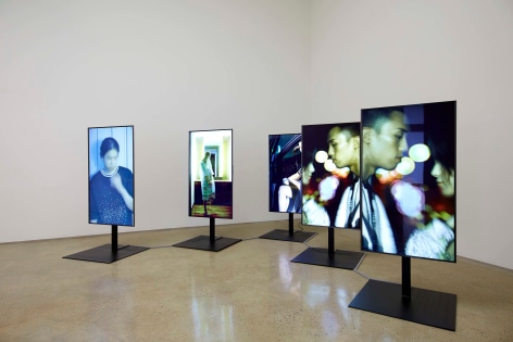 Installation view of&nbsp;Stream, Streaming Persona&nbsp;at PKM., Courtesy of PKM Gallery.